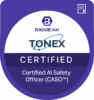 Certified AI Safety Officer™ (CASO™ ) Badge