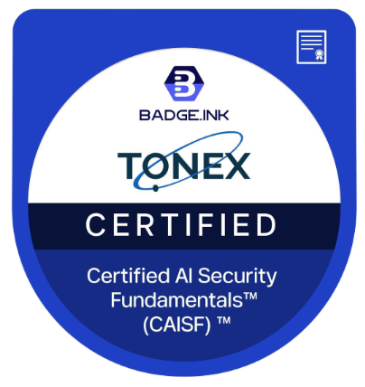Certified AI Security Fundamentals™ (CAISF™)