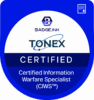 Certified Information Warfare Specialist™ (CIWS™) Badge