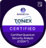 Certified Quantum Security Analyst™ (CQSA™) Badge