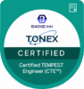 Certified TEMPEST Engineer™ (CTE™) Badge