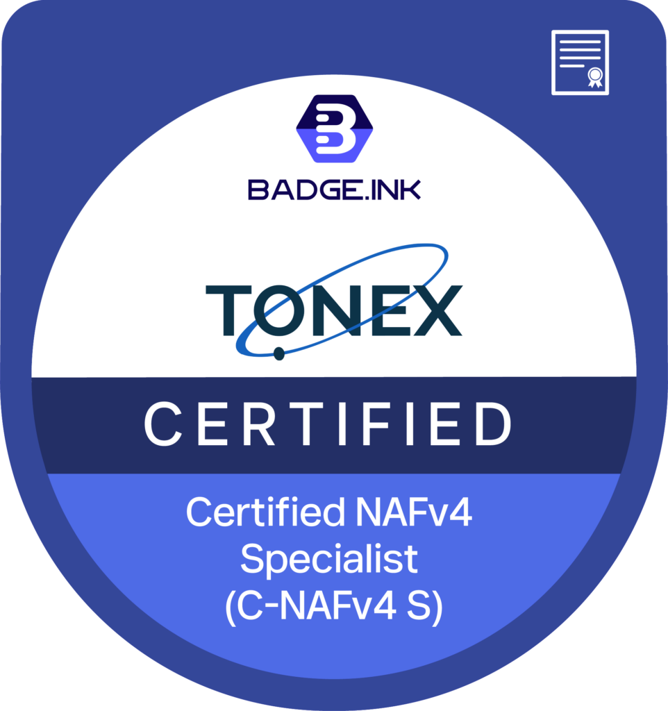 Certified NAFv4 Specialist